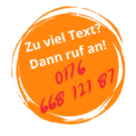 Logo mit Text: Ruf an
